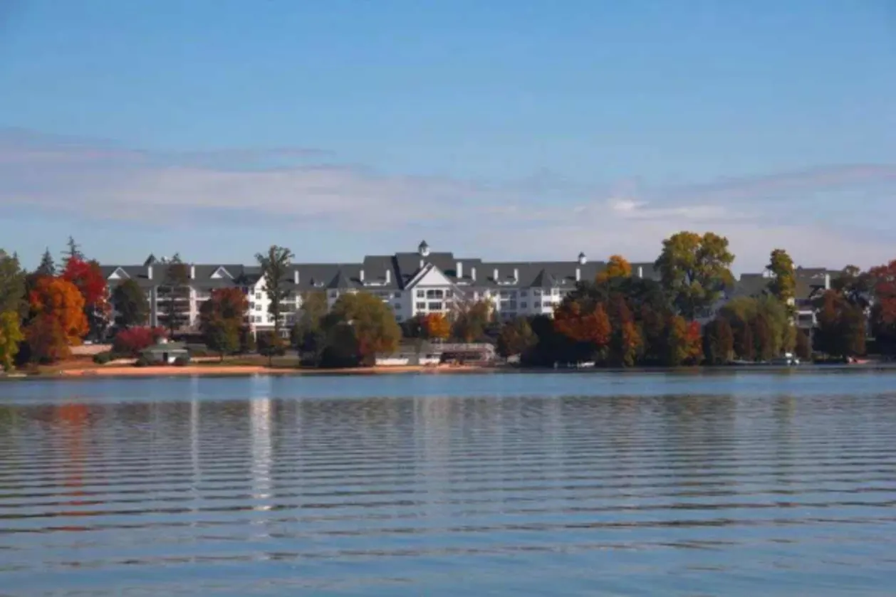 The Osthoff Resort lake view